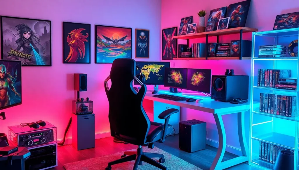 best gaming room accessories