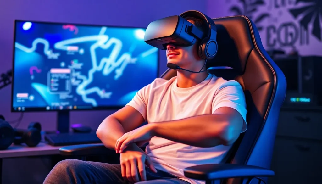 vr gaming chair